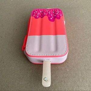 kate spade Leather Popsicle Coin Purse Charm Keychain KS